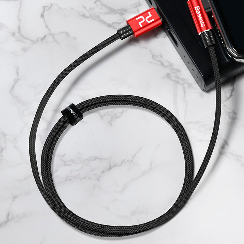 Cablu USB-C PD18W la Lightning Baseus, 1m, CATLMVP-A09
