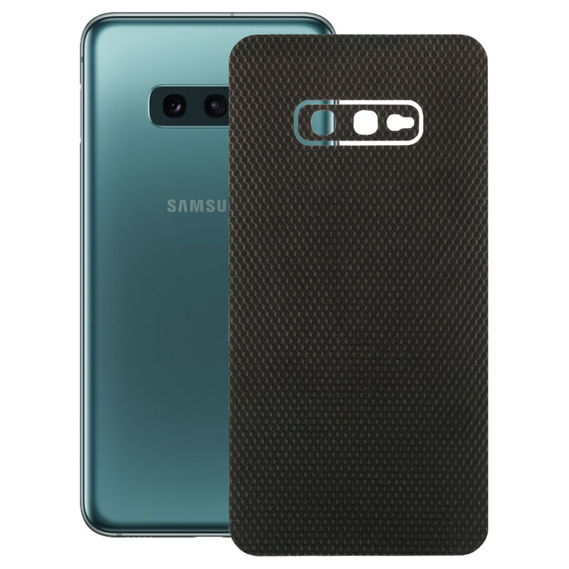 Skin Samsung Galaxy S10e - Sticker Autoadeziv Pentru Spate - Carbon Structure