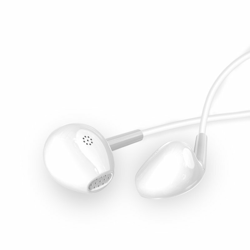 Casti In-Ear Cu Microfon Dudao X10s Lateral Earphones Earbuds 3.5mm 1.2m - Alb