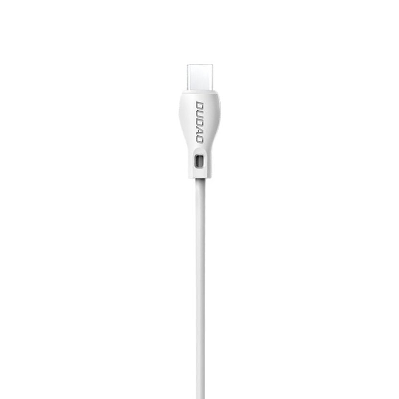 Cablu de date Dudao L4 USB / Type-C Fast Charging 2.4A 2m - Alb