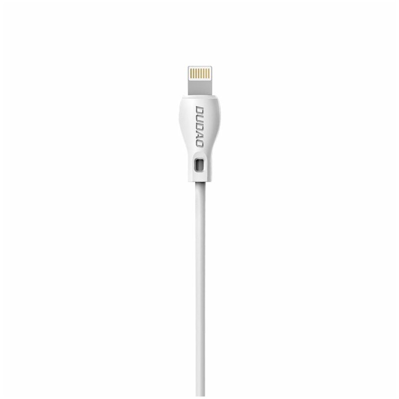 Cablu de date Dudao L4 USB / Lightning Fast Charging 2.1A 1m - Alb