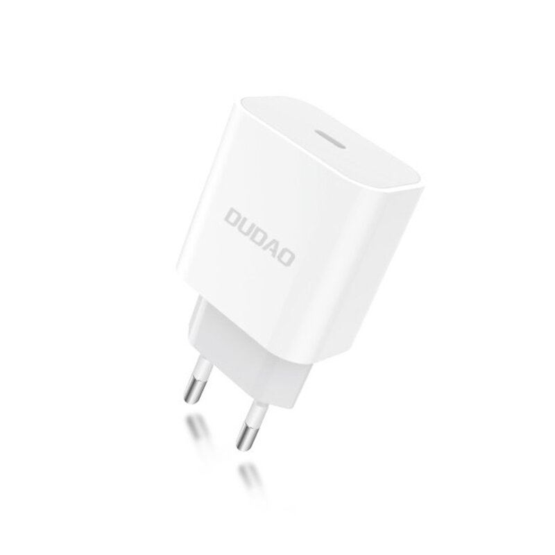 Incarcator Priza Dudao A8EU Type-C Quick Charge Adapter Power Delivery 18W - Alb