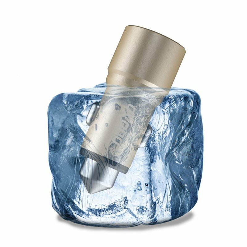 Incarcator Auto Dudao R5 Universal 2xUSB Safety Hammer High Efficiency & Stable 3.1A - Gri