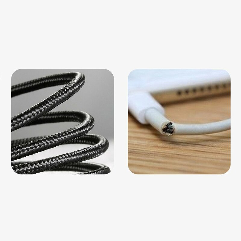 Cablu De Date Baseus Iridescent Lamp 90° Elbow USB To Type-C 4A 40W 1m - CAT7C-B01 - Negru