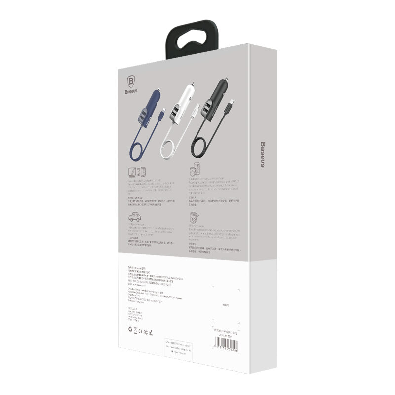 Incarcator Auto Baseus Energy Station Lightning - CCNL-03 - Albastru