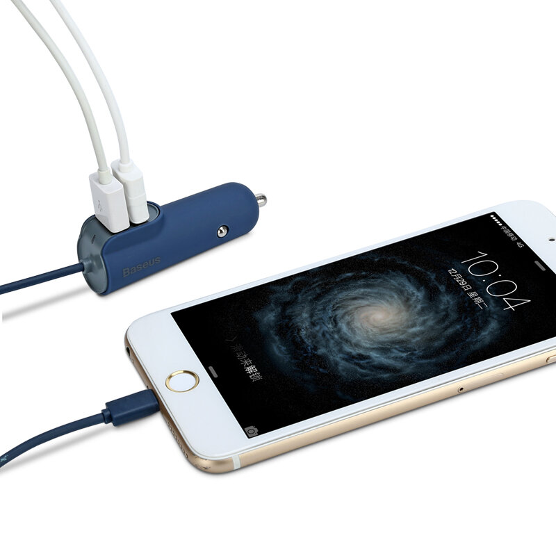 Incarcator Auto Baseus Energy Station Lightning - CCNL-03 - Albastru