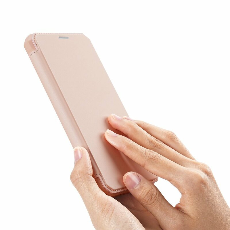 Husa iPhone 11 Dux Ducis Skin X Series Flip Stand Book - Roz