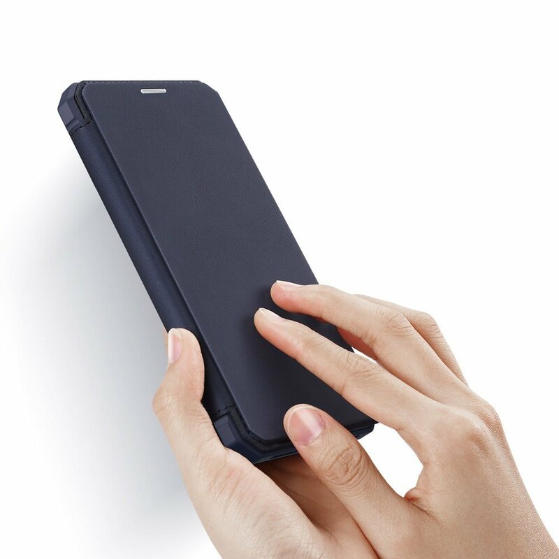 Husa iPhone 11 Pro Max Dux Ducis Skin X Series Flip Stand Book - Albastru