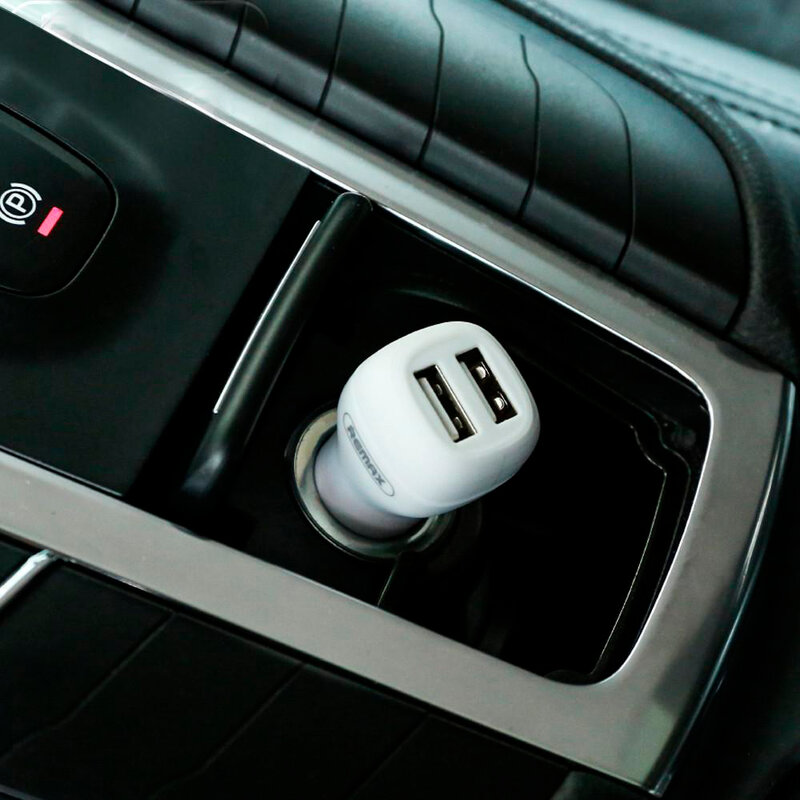 Incarcator Auto Remax Flinc RCC-207 2XUSB 2.4A - Albastru