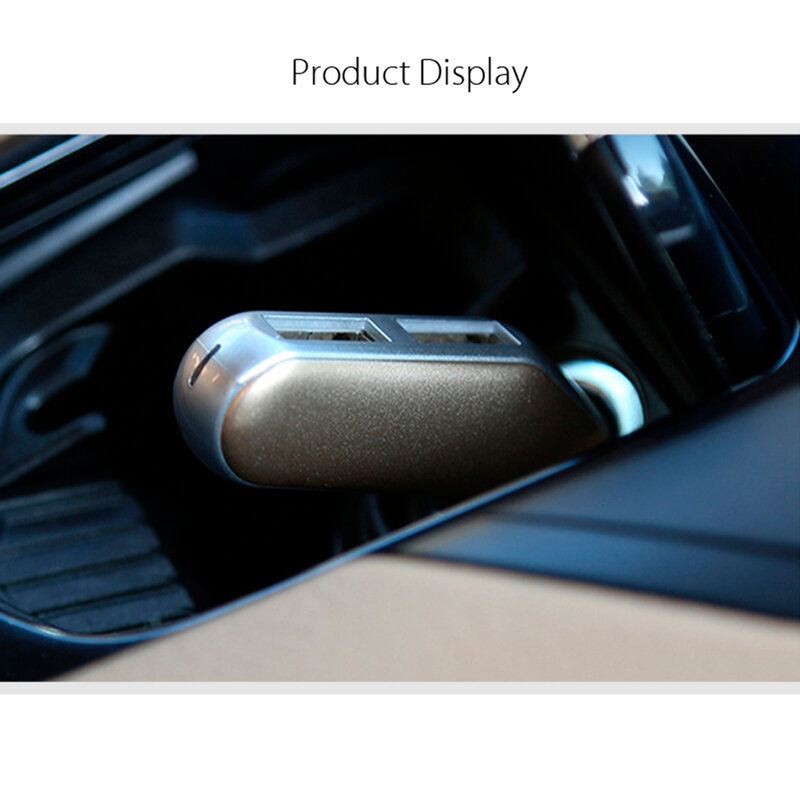 Incarcator Auto Baseus Smart Car Dual USB 3.4A - CCALL-F2VS - Auriu