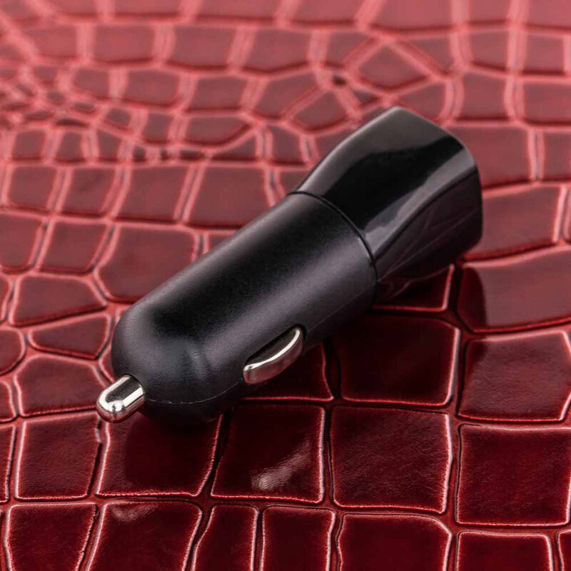  Incarcator Auto BlueStar 1xUSB 2A + Cablu De Incarcare BlueStar USB To Micro-USB – Negru