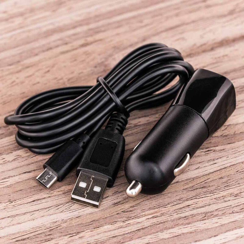  Incarcator Auto BlueStar 1xUSB 2A + Cablu De Incarcare BlueStar USB To Micro-USB – Negru