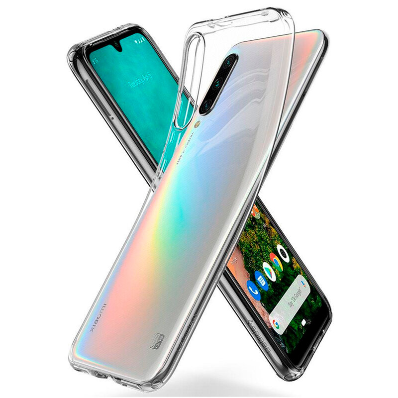Husa Xiaomi Mi A3 / Mi CC9e Spigen Liquid Crystal, transparenta