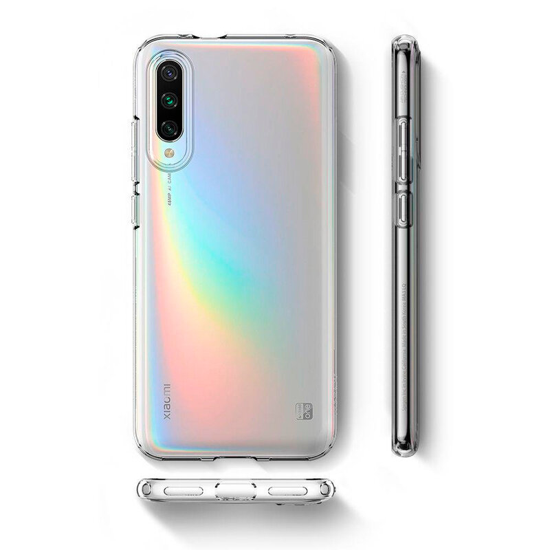 Husa Xiaomi Mi A3 / Mi CC9e Spigen Liquid Crystal, transparenta