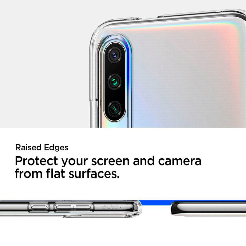 Husa Xiaomi Mi A3 / Mi CC9e Spigen Liquid Crystal, transparenta