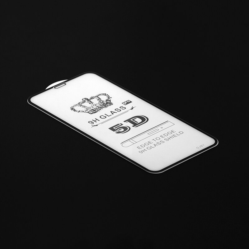 Folie Protectie Wozinsky iPhone XS FullGlue FullCover - Black