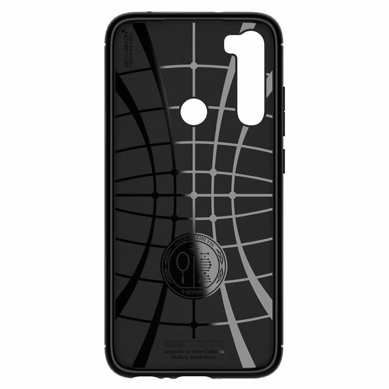 Husa Xiaomi Redmi Note 8 Spigen Rugged Armor, negru