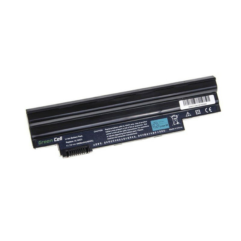 Baterie Laptop Acer Aspire One D255, D260, AL10A31, ALACD255-44, 6 celule, 4400 mAh/11.1V - Negru