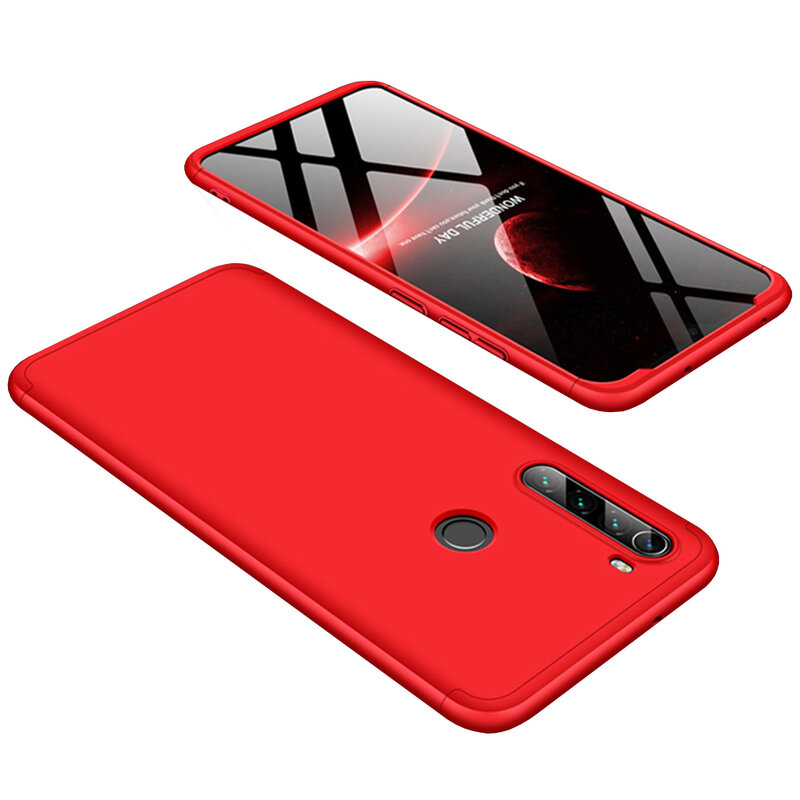Husa Xiaomi Redmi Note 8T GKK 360 Full Cover Rosu