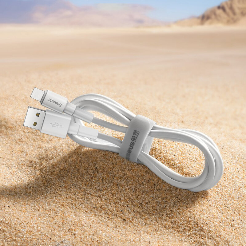 Cablu de date USB to Type-C 1M Baseus Mini Charging & Transmision - CATSW-02 - White