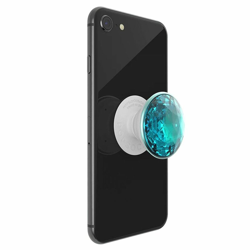 Popsockets Original, Suport Cu Functii Multiple - Disco Crystal Blue