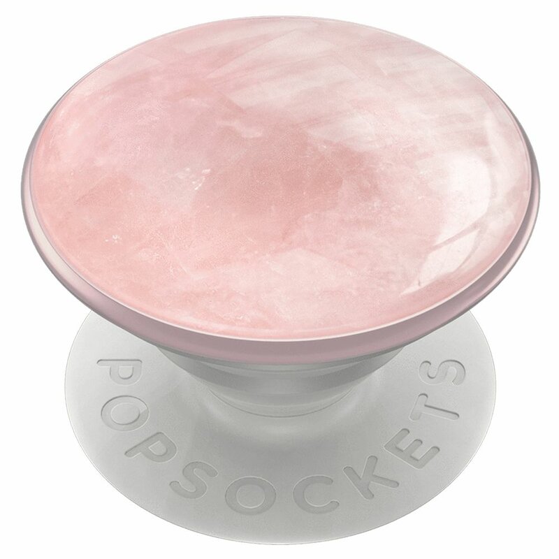Popsockets Original, Suport Cu Functii Multiple - Genuine Rose Quartz