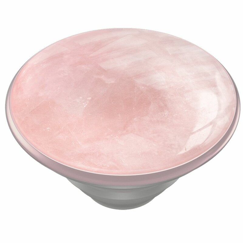 Popsockets Original, Suport Cu Functii Multiple - Genuine Rose Quartz