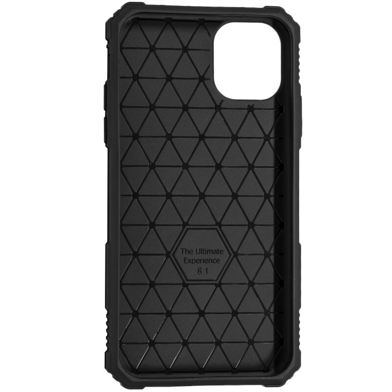 Husa iPhone 11 Armor Shield Silicon TPU - Negru