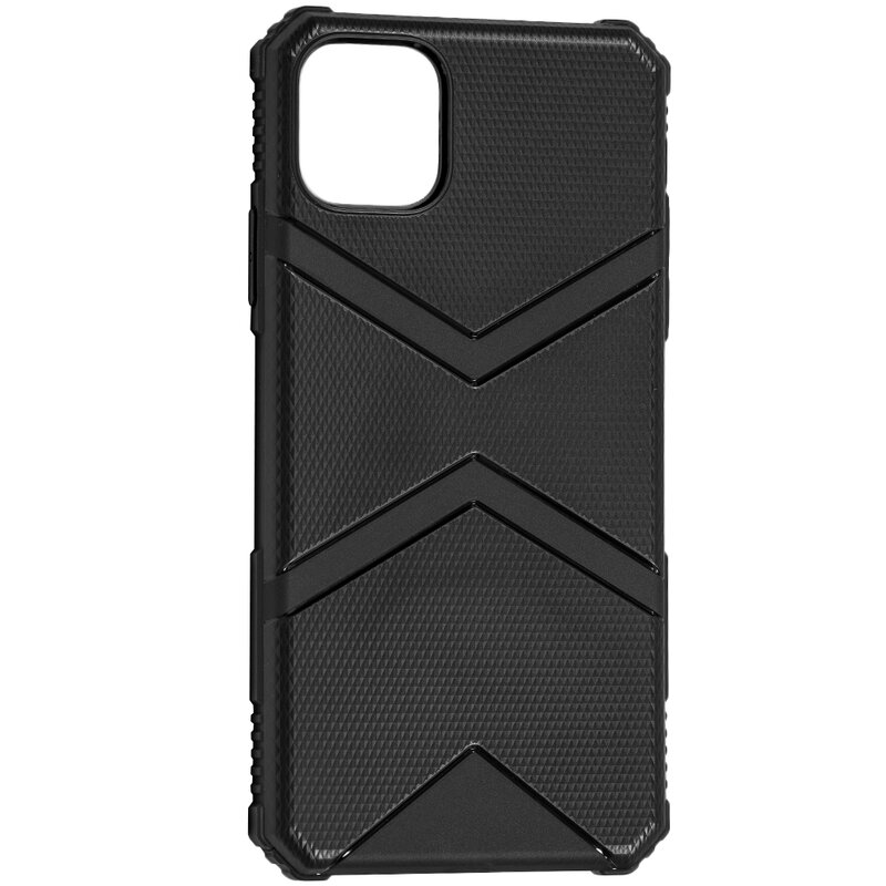 Husa iPhone 11 Pro Max Armor Shield Silicon TPU - Negru