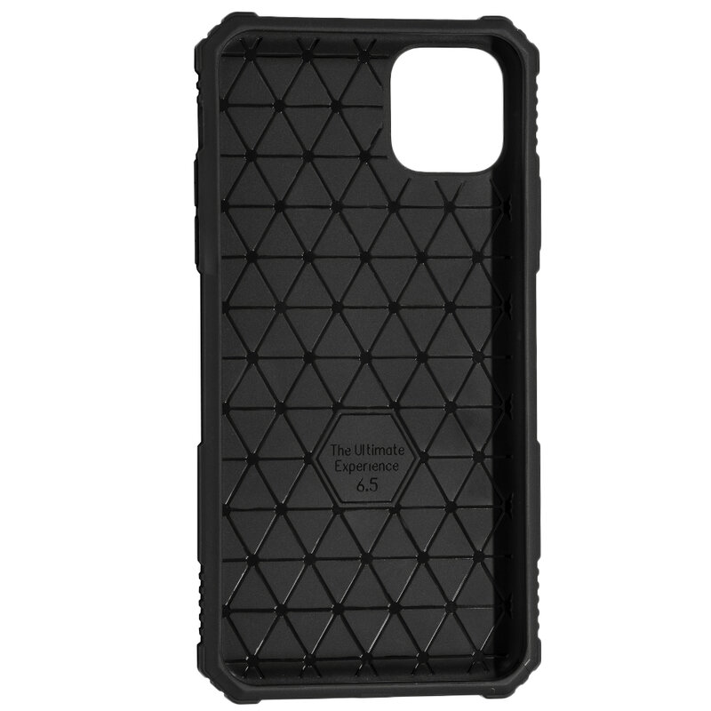 Husa iPhone 11 Pro Max Armor Shield Silicon TPU - Negru