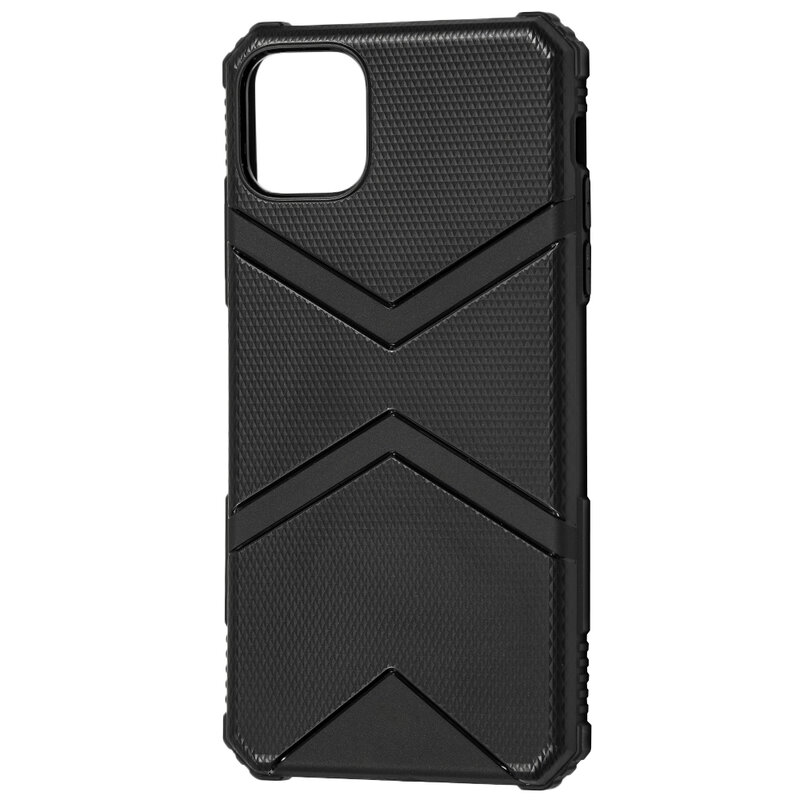 Husa iPhone 11 Pro Max Armor Shield Silicon TPU - Negru