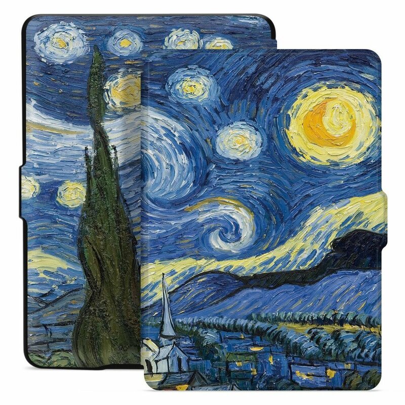 Husa Kindle 2019 10th Gen Tech-Protect Smartcase, Starry Night - CatMobile