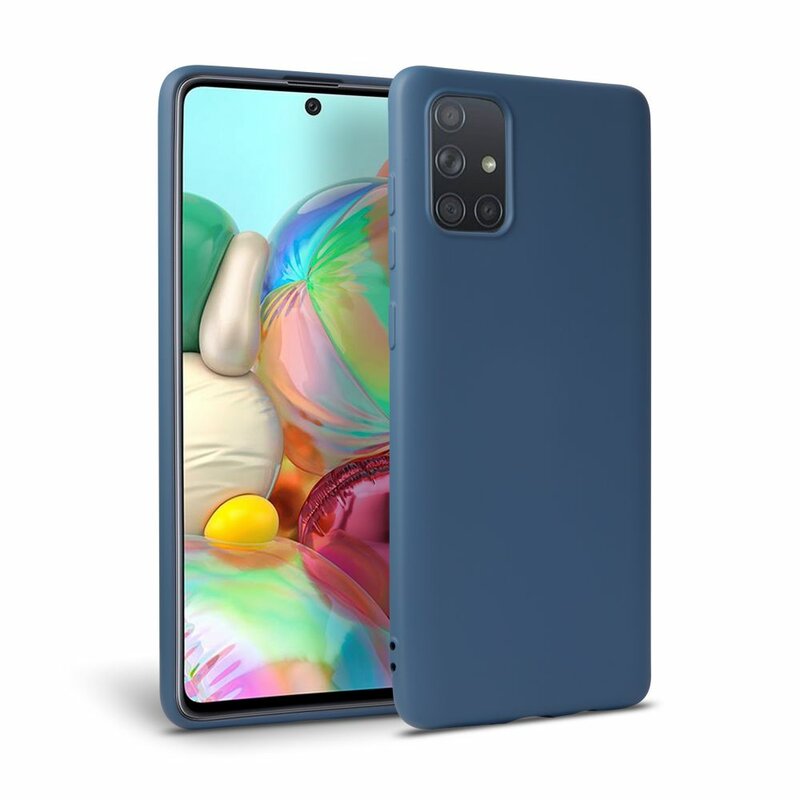Husa Samsung Galaxy A51 Tech-Protect Icon/Smooth - Albastru