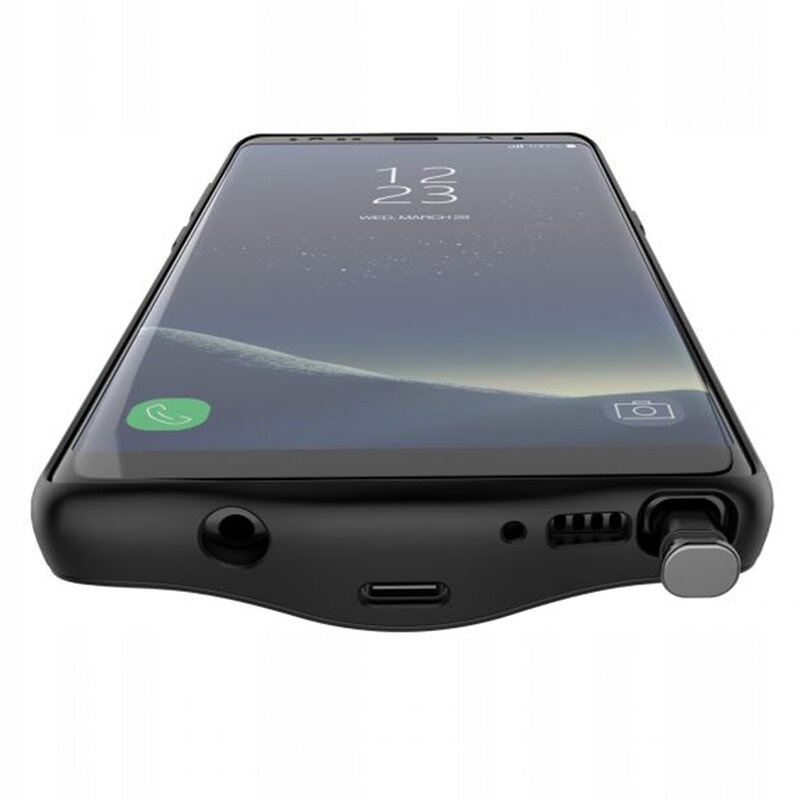 Husa Cu Baterie Samsung Galaxy Note 8 Tech-Protect Battery Pack 5500mAh - Negru