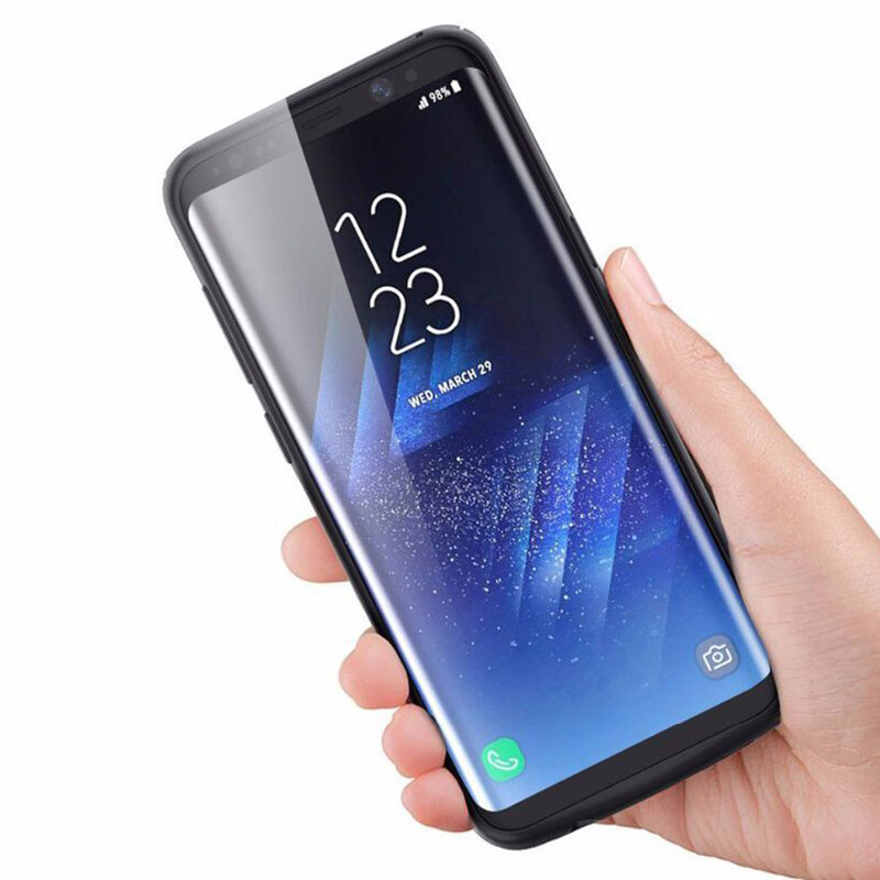 Husa Cu Baterie Samsung Galaxy S8 Tech-Protect Battery Pack 5000mAh - Negru