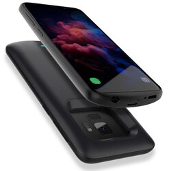 Husa Cu Baterie Samsung Galaxy S9 Tech-Protect Battery Pack 4700mAh - Negru