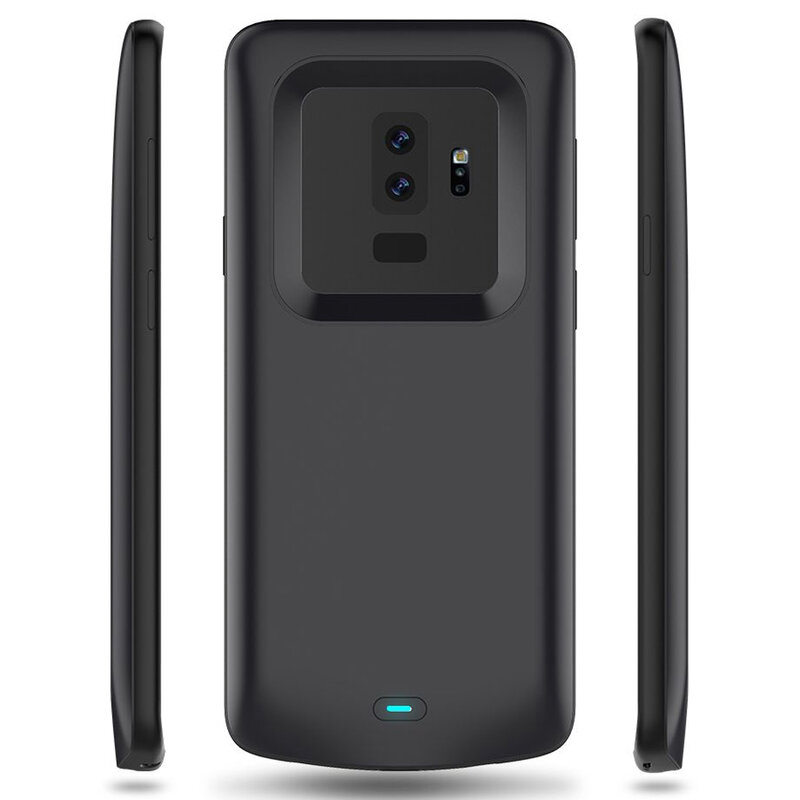 Husa Cu Baterie Samsung Galaxy S9 Plus Tech-Protect Battery Pack 5200mAh - Negru