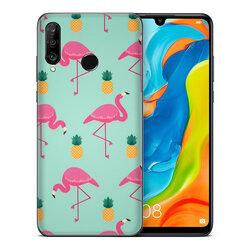 Skin Huawei P30 Lite - Sticker Mobster Autoadeziv Pentru Spate - Flamingo