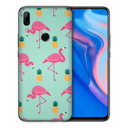 Skin Samsung Galaxy A7 2018 - Sticker Mobster Autoadeziv Pentru Spate - Flamingo