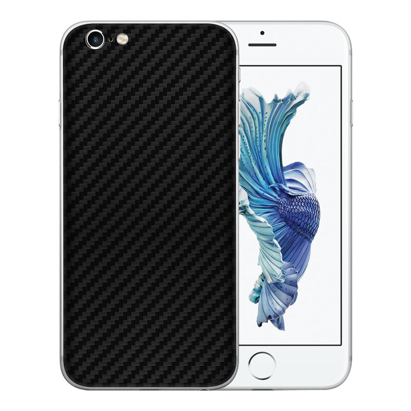 Skin iPhone 6, 6s - Sticker Mobster Autoadeziv Pentru Spate - Carbon Black