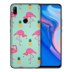 Skin Huawei P Smart Z - Sticker Mobster Autoadeziv Pentru Spate - Flamingo