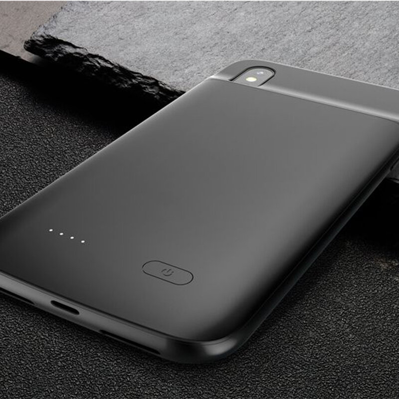 Husa Cu Baterie iPhone 6 / 6S Tech-Protect Battery Pack 4000mAh - Negru