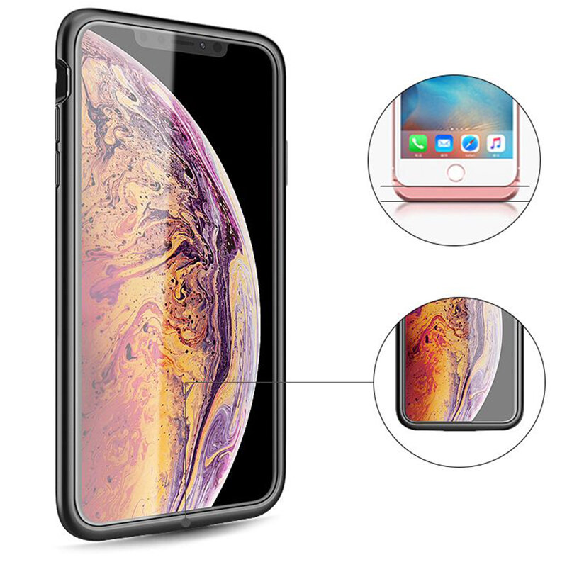 Husa Cu Baterie iPhone XS Tech-Protect Battery Pack 4100mAh - Negru