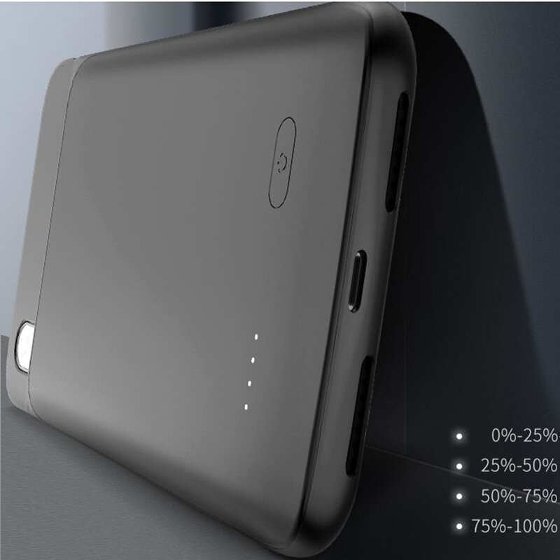 Husa Cu Baterie iPhone XS Tech-Protect Battery Pack 4100mAh - Negru