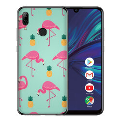 Skin Huawei P Smart 2019 - Sticker Mobster Autoadeziv Pentru Spate - Flamingo