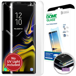 Folie Sticla Samsung Galaxy Note 9 Whitestone Dome Full Cover Case Friendly Fara Lampa UV - Clear