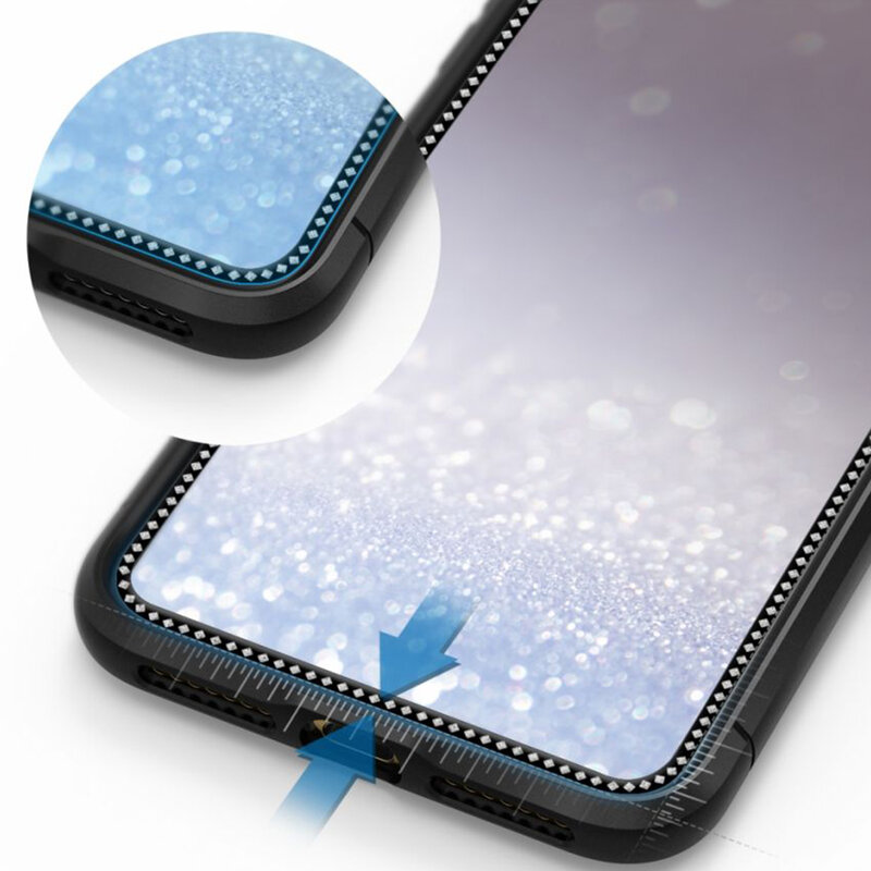 Folie Sticla iPhone XR Ringke Invizible Defender Jewel Edition - Clear