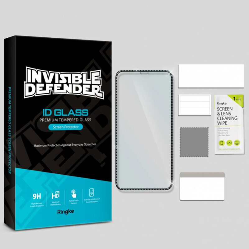 Folie Sticla iPhone XR Ringke Invizible Defender Jewel Edition - Clear