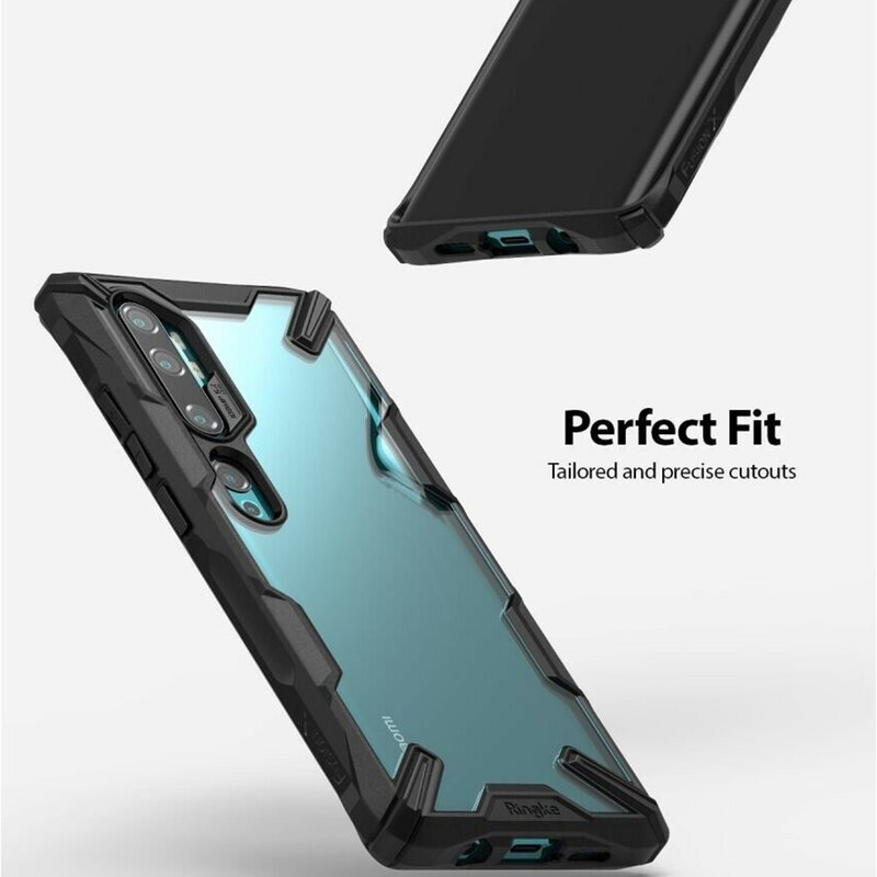 Husa Xiaomi Mi CC9 Pro Ringke Fusion X - Black