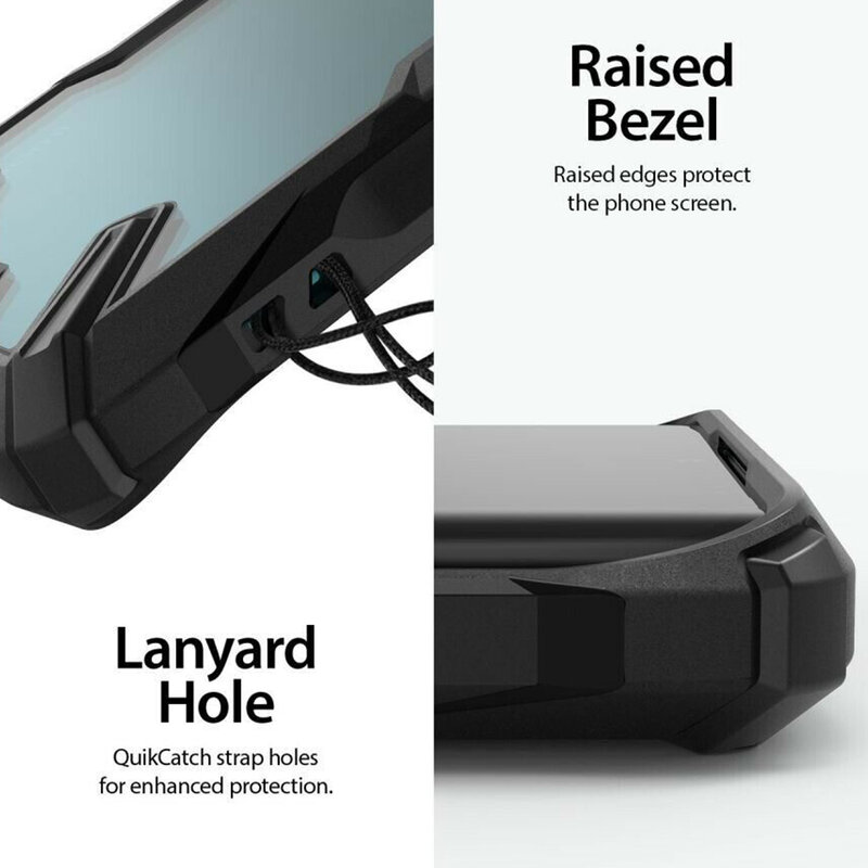 Husa Xiaomi Mi CC9 Pro Ringke Fusion X - Black